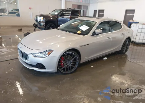 2017 Maserati Ghibli S Q4 from USA, damaged, VIN ZAM57RTA7H1240545